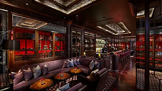 Supplied : Inside The Library Bar at The Leela Palace, New Delhi