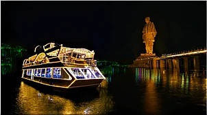 Statue of Unity Official Website : The new 600-passenger luxury cruise is set to boost tourism in Ekta Nagar