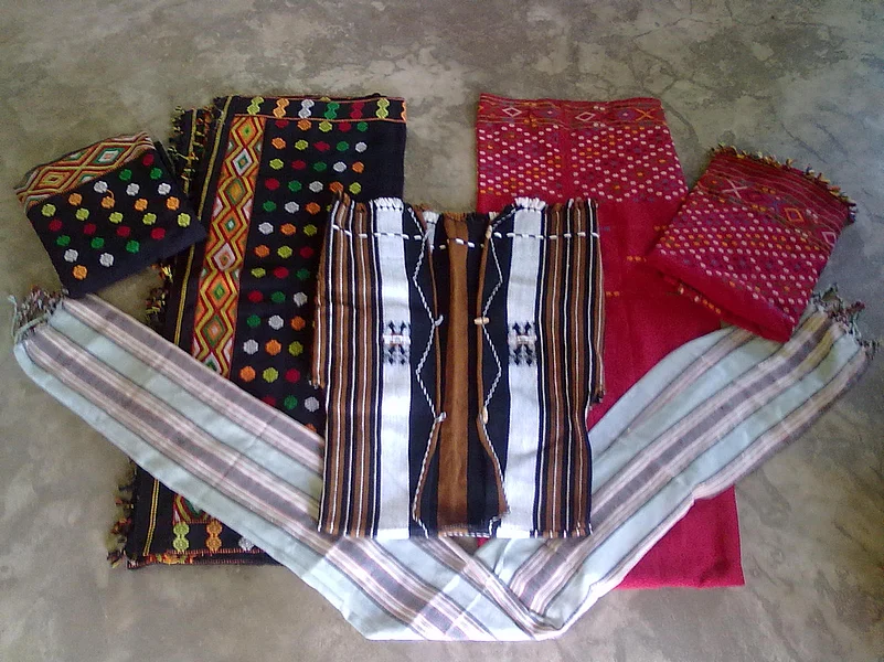 Traditional dress of the Mishing tribe