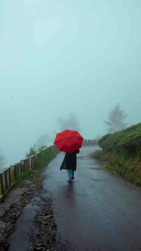 Monsoon-soaked Darjeeling
