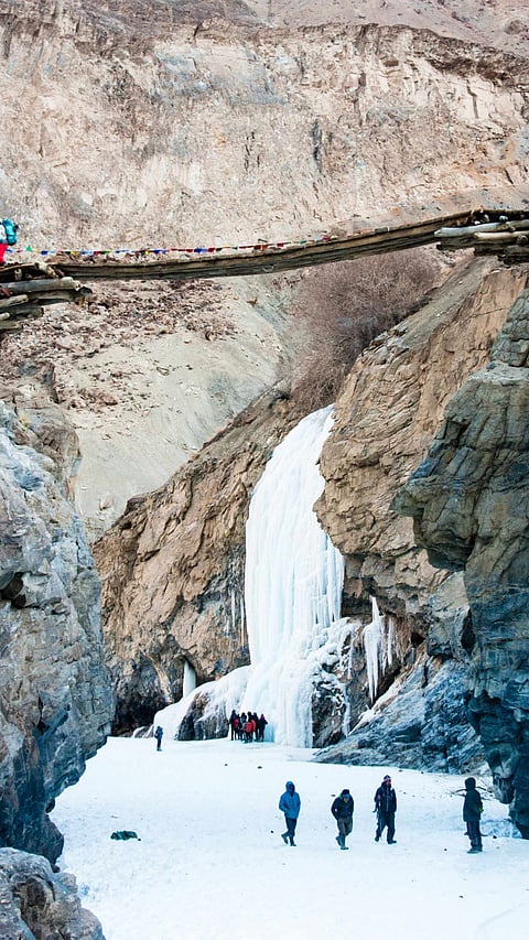 Around the Zanskar River on Chadar trek