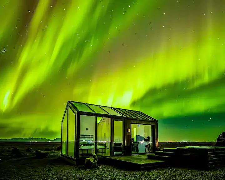 Sleep under the aurora