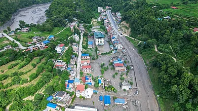 Instagram: @nepalunfiltered_official : Flooding and landslides have disrupted roads and bridges across the affected region