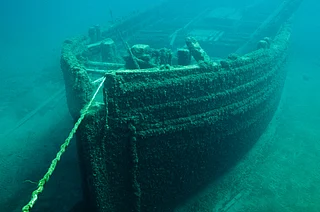 Unsplash : A 2,400 year old Greek merchant vessel beneath the Black Sea (representational)