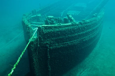 Unsplash : A 2,400 year old Greek merchant vessel beneath the Black Sea (representational)