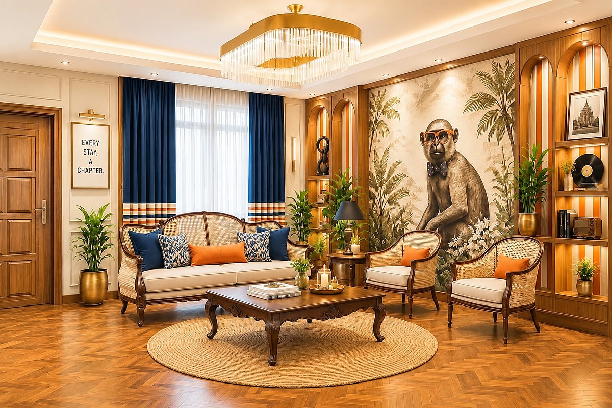 Reception area at Chapter Lakeside