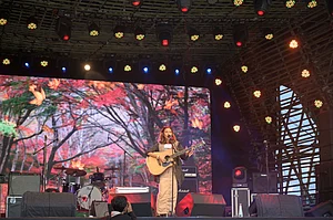 Shutterstock : Artist performing at Ziro Festival of Music 2019