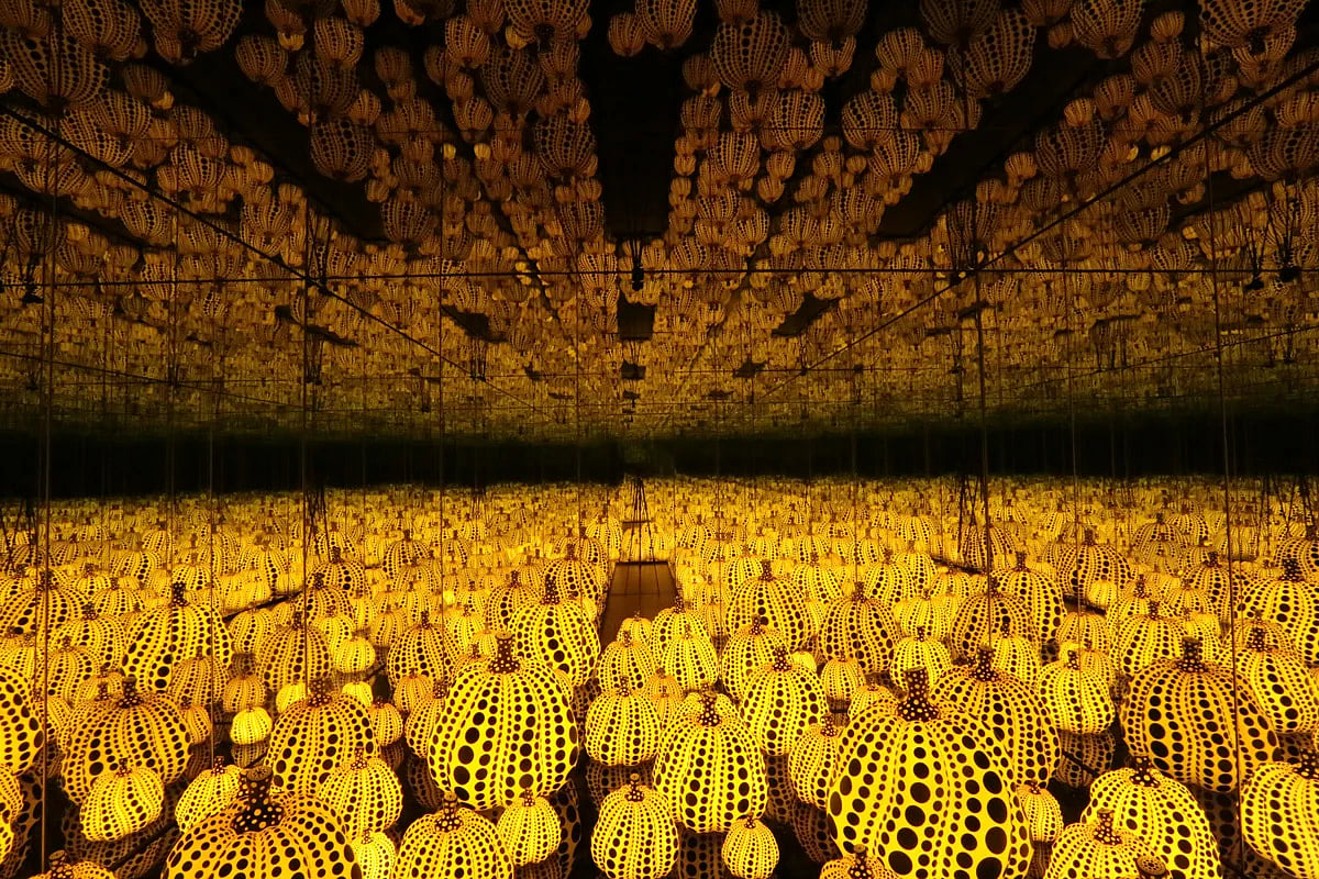 Infinity Mirrored Room—All the Eternal Love I Have for the Pumpkins