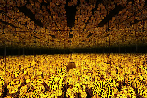 Infinity Mirrored Room—All the Eternal Love I Have for the Pumpkins
