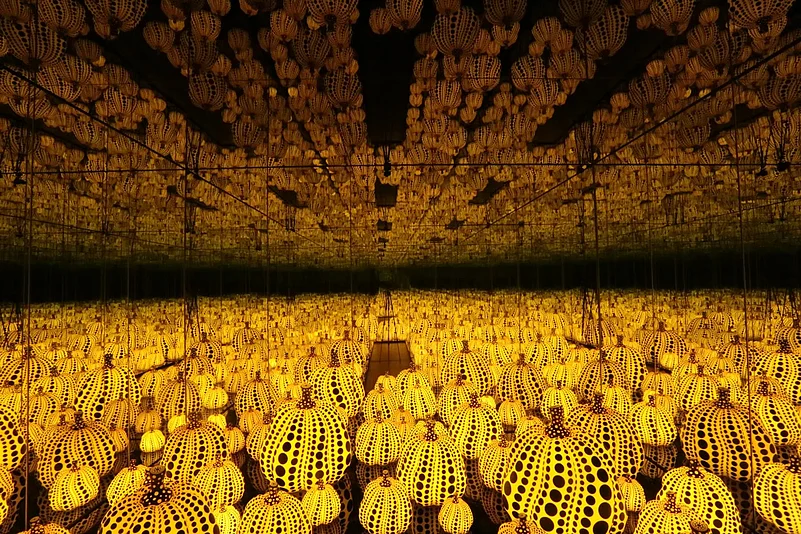Infinity Mirrored Room—All the Eternal Love I Have for the Pumpkins