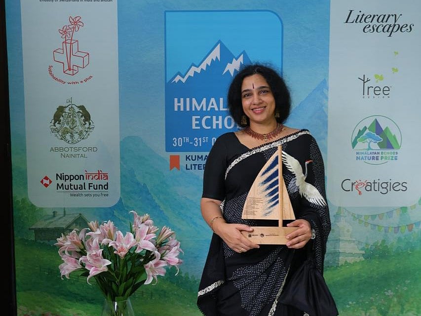 Mridula Ramesh, winner of the Radisson Himalayan Echoes Nature Prize 2026