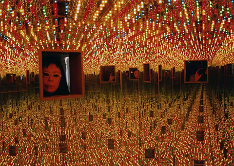 Infinity Mirrored Room—Love Forever