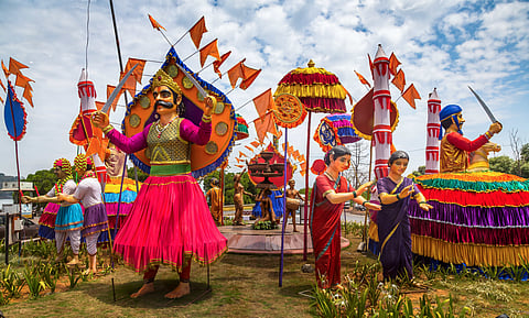 The Shigmo festival is a vibrant spring festival celebrated by the Hindu community in Goa in March