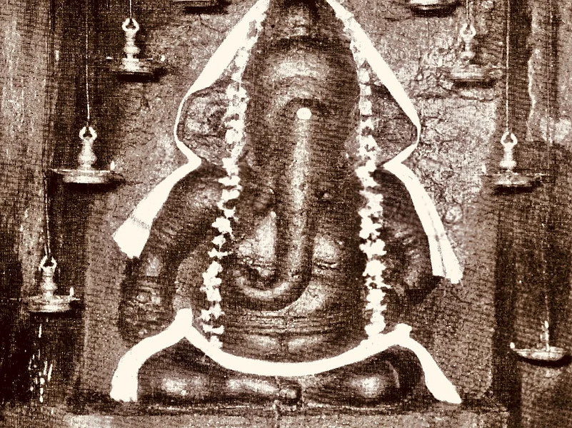 The ancient shrine is one of the nine clan temples of the Nagarathar community and the only one dedicated to Ganesha