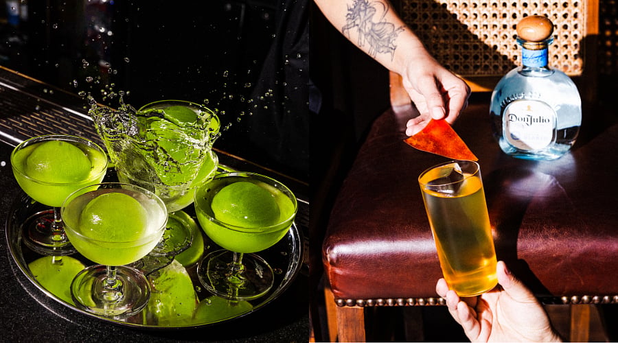 Sidecar uses ice to flavour their cocktails