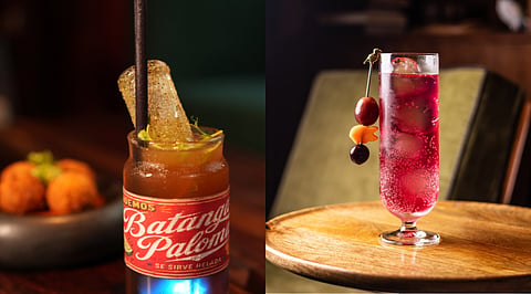 Ice is part of how drinks evolve gradually