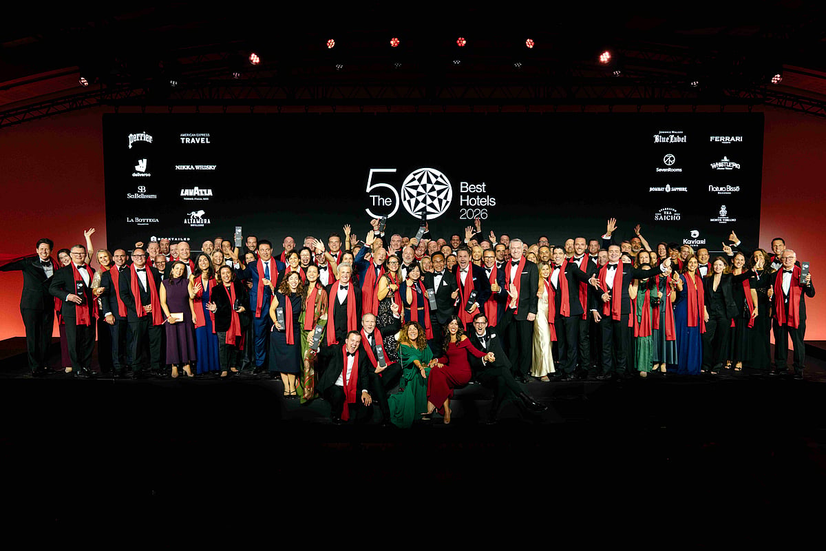 The World’s 50 Best Hotels 2026 awards ceremony in Paris