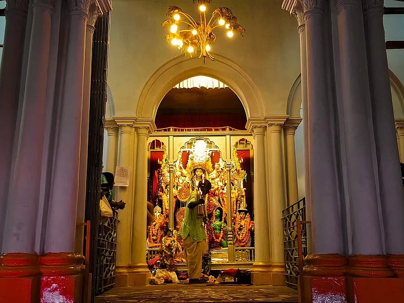 Durga Puja at Ramdulal Nibas