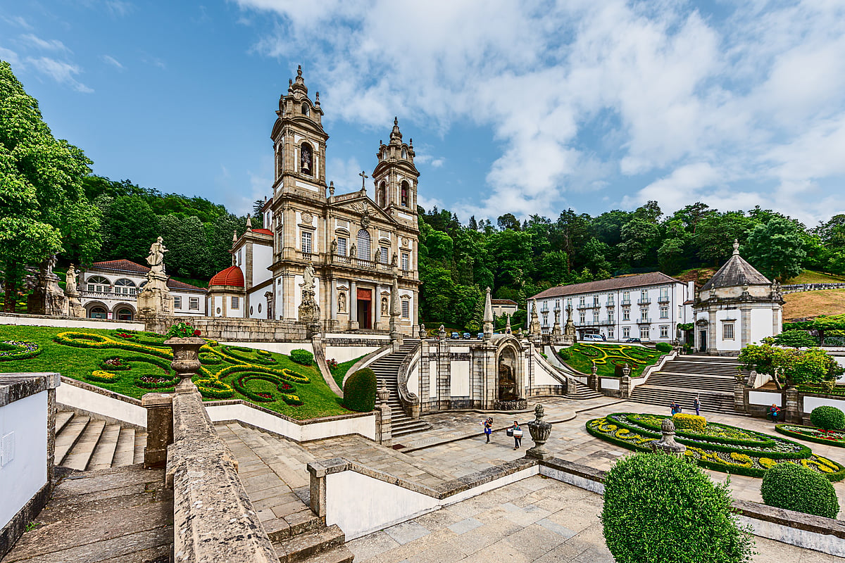 The sanctuary of Bom Jesus do Monte