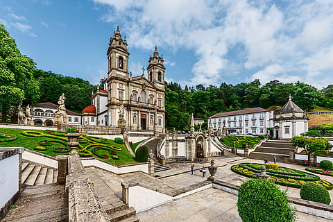 The sanctuary of Bom Jesus do Monte