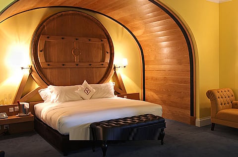 Inside a suite at The Yeatman
