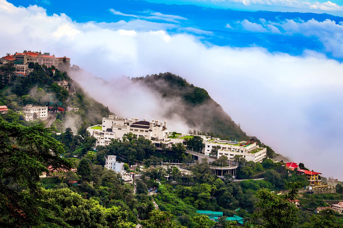 Shutterstock : A shot of Mussoorie 