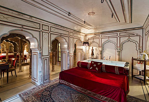 Samode Haveli's Indo-Saracenic spaces