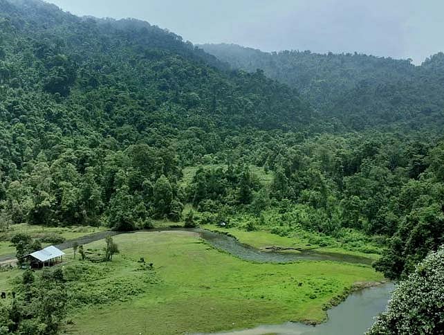 Dzuleke Village in Nagaland