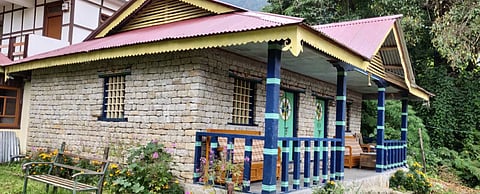 Daragaon Retreat has eight rooms across three traditional huts