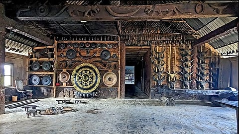 Inside the Angh's house