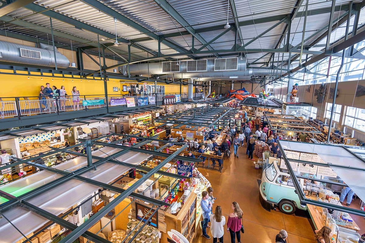 Inside Milwaukee Public Market