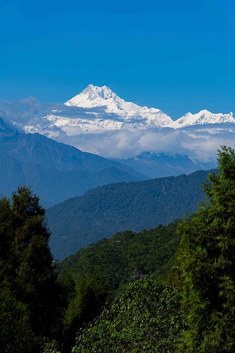 Kanchenjunga peak