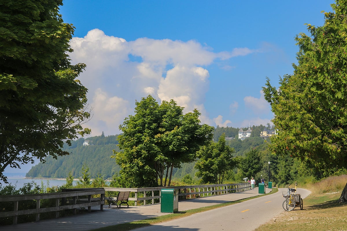 Mackinac Island has prohibited ordinary motor vehicles since 1898