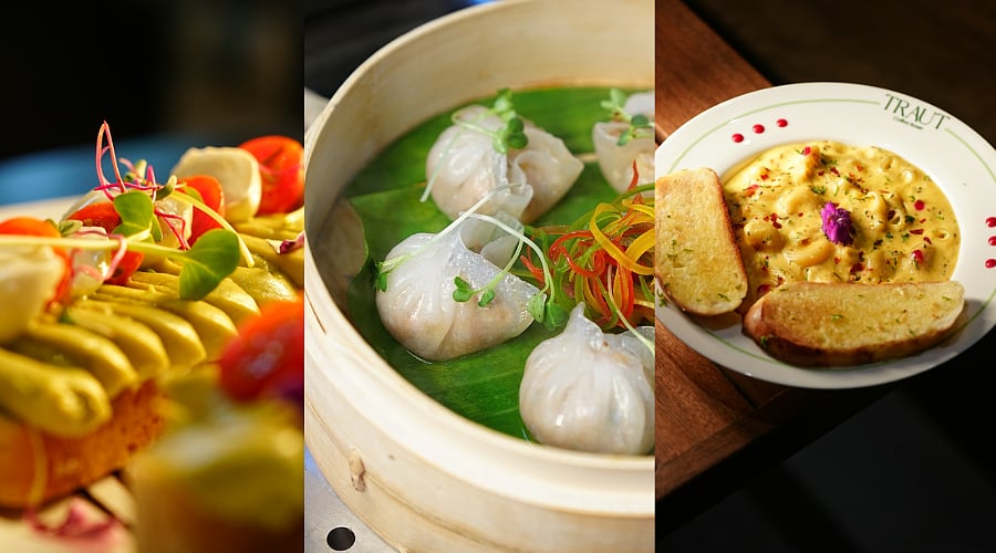 From sandwiches and toasts to dimsum and pizza, Traut is trying to do it all with their food menu 