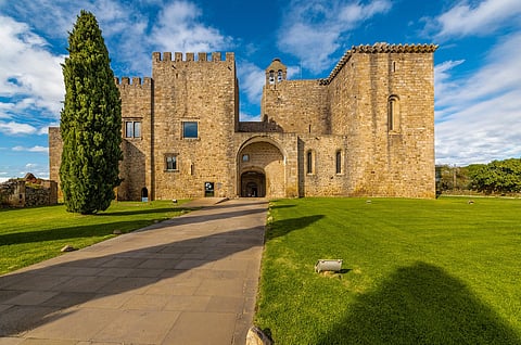 A restored monastery in Portugal's Upper Alentejo, blending heritage architecture with modern comforts