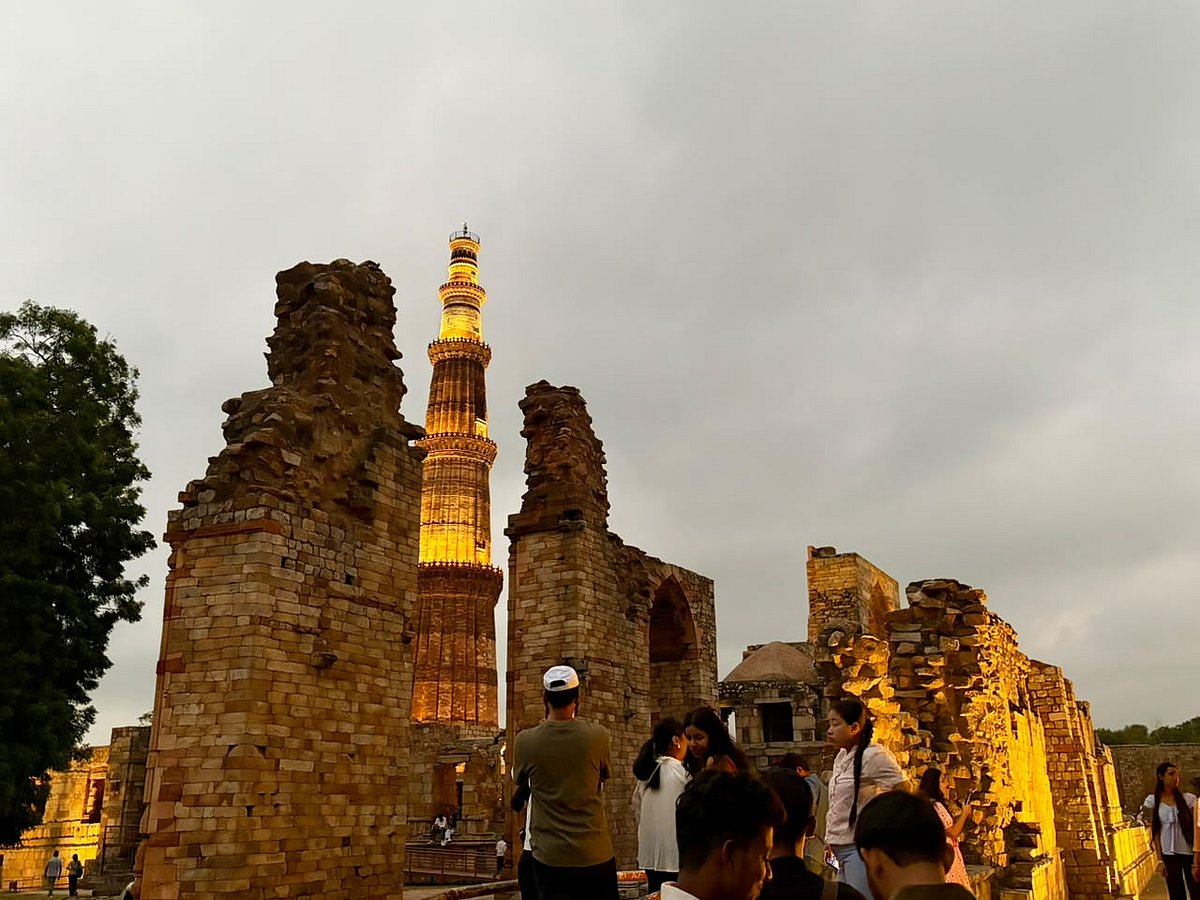 The remnants of several dynasties in the Qutub Minar complex