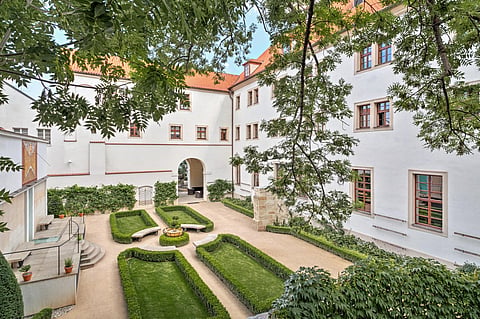 A former monastery in Prague's historic centre, set between Prague Castle and Charles Bridge