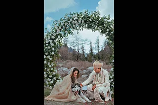 1Plus1 Studio : Kumar and Subramaniam exchange vows in the hills of Mussoorie