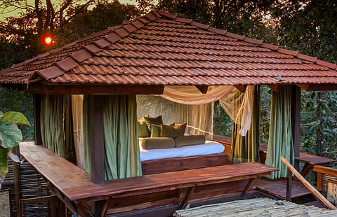 A cottage at Baghvan