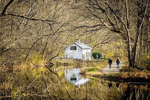 The lockhouses have been restored to represent different periods in the canal's nearly 200-year history