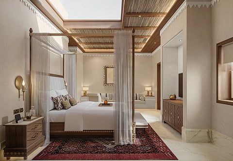 A room at The Oberoi Sukoonvilas, Wadi Safar