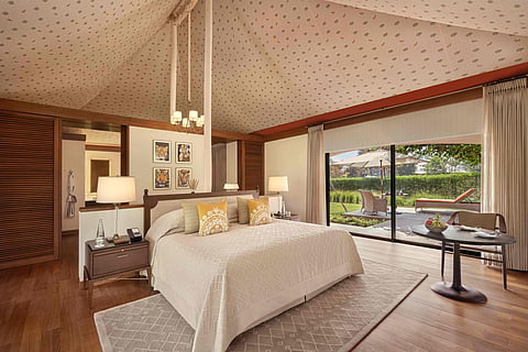 A luxury tent at The Oberoi Vindhyavilas, Bandhavgarh