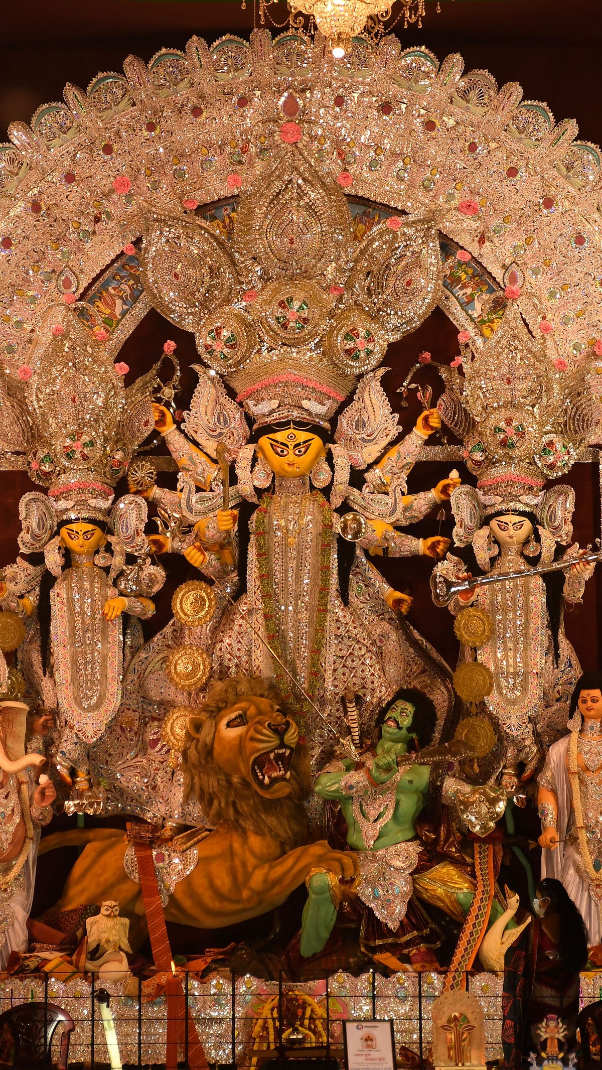 Pexels : A vibrant Durga Puja celebration