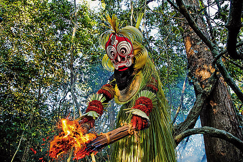 Theyyam, a vibrant ritual tradition in North Kerala