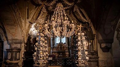 Official Website/sedlecossuary.com : Inside the Sedlec Ossuary