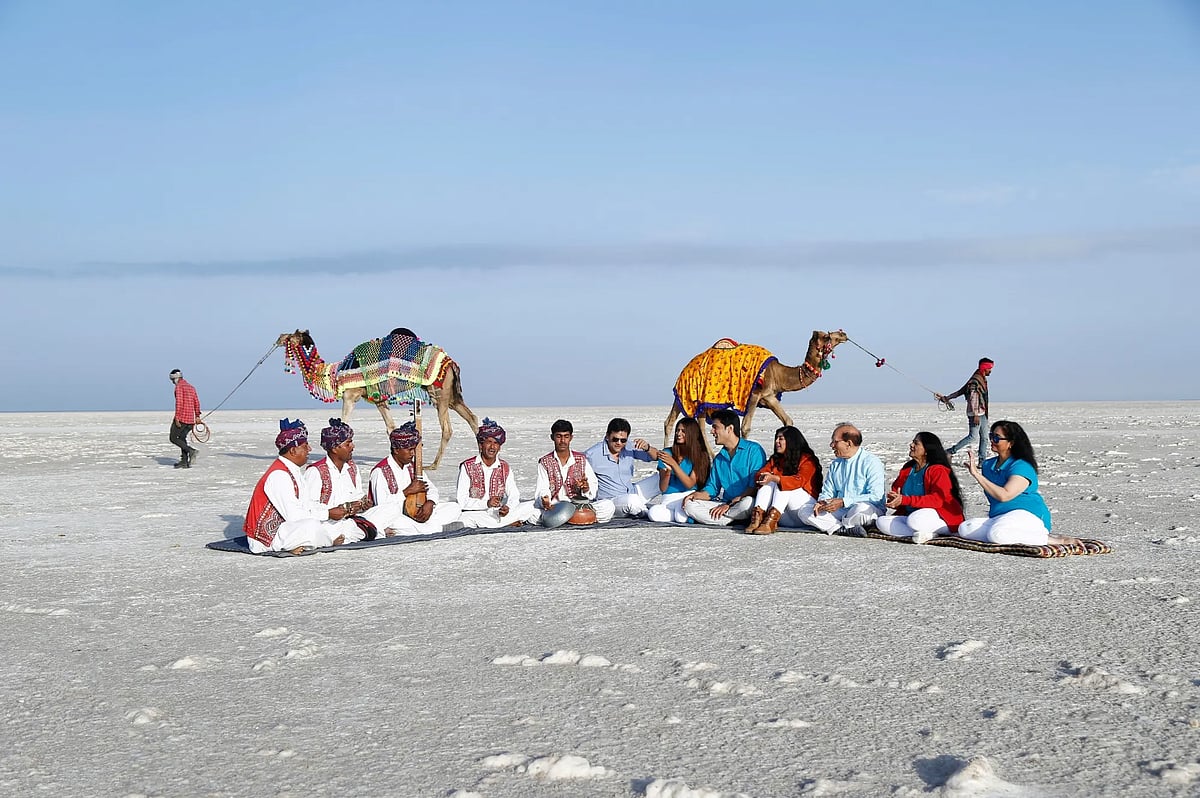 Rann Utsav is a winter celebration of Kutch’s landscape and traditions