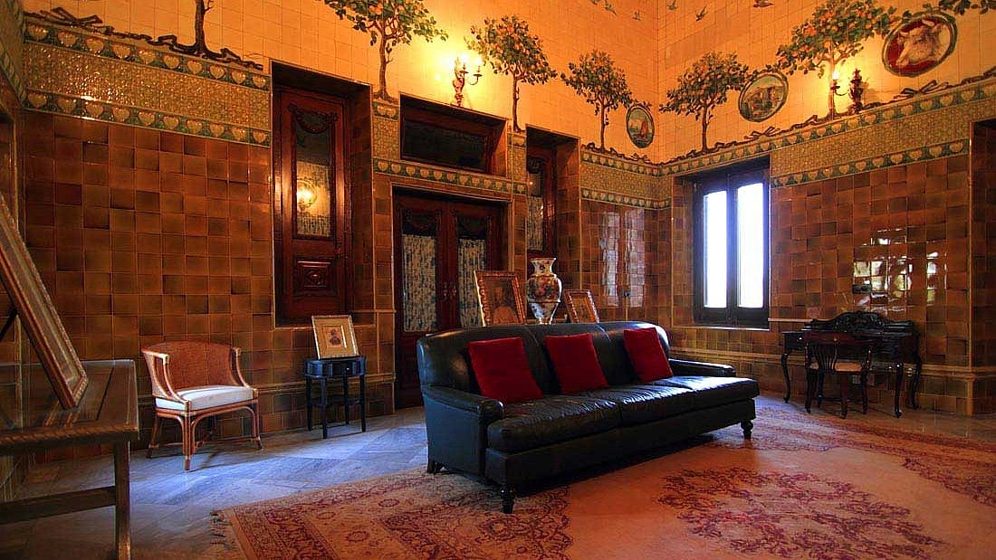 Dholpur Palace : The Maharaja suite at Dholpur Palace