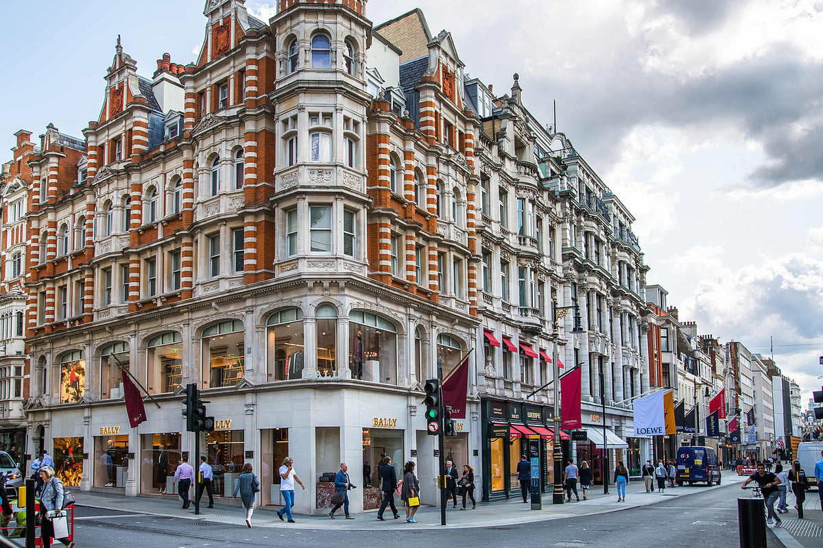 Old Bond Street in London