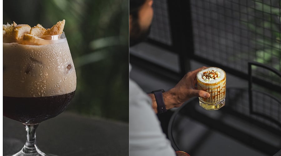 Tiramisu Latte and Caramel Sea Salt Latte at Carbon, Jaipur 