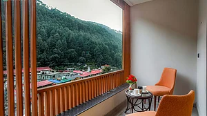 Ensober Hotels : The view from Ensober Kainchi Dham